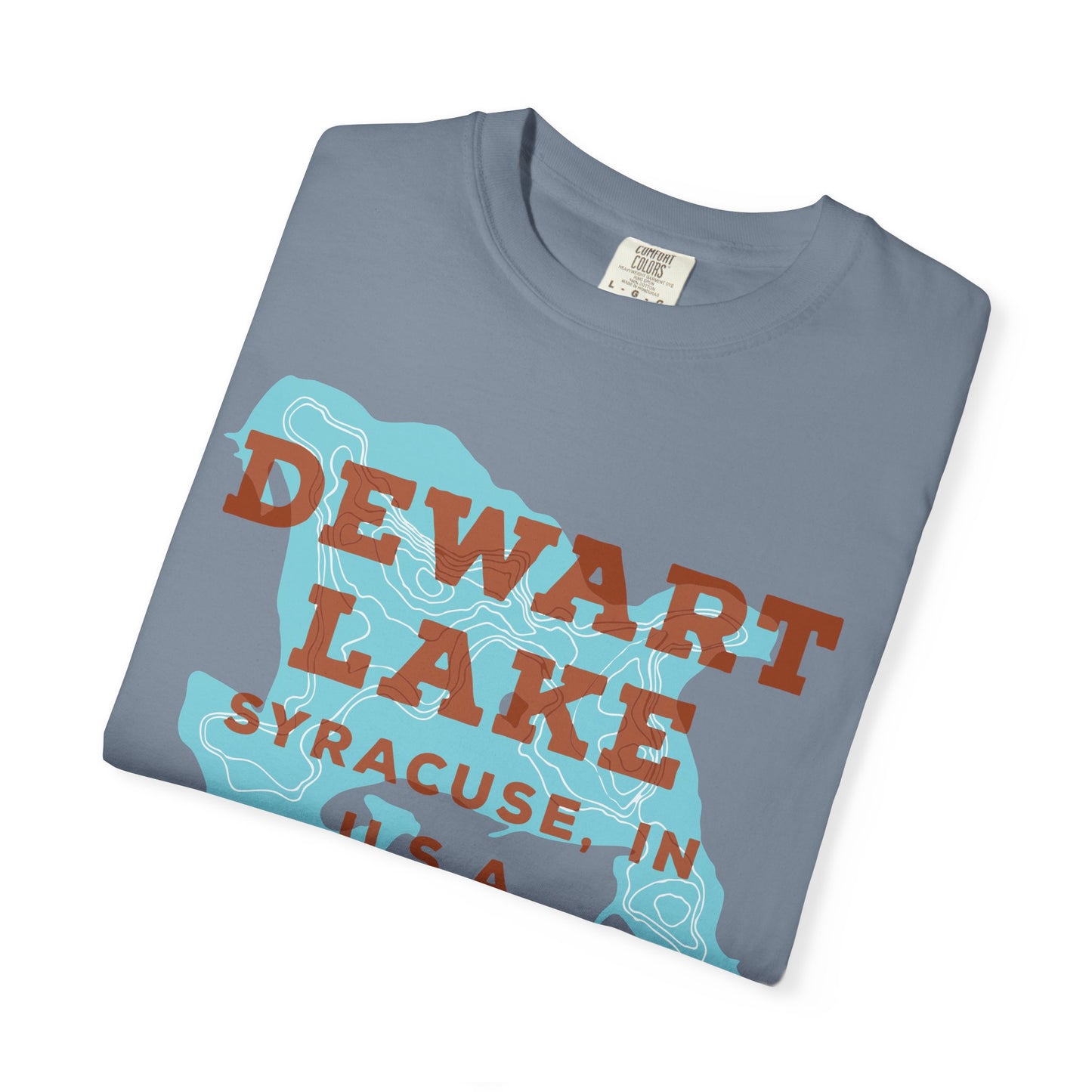 Dewart Lake Map Tee - Unisex