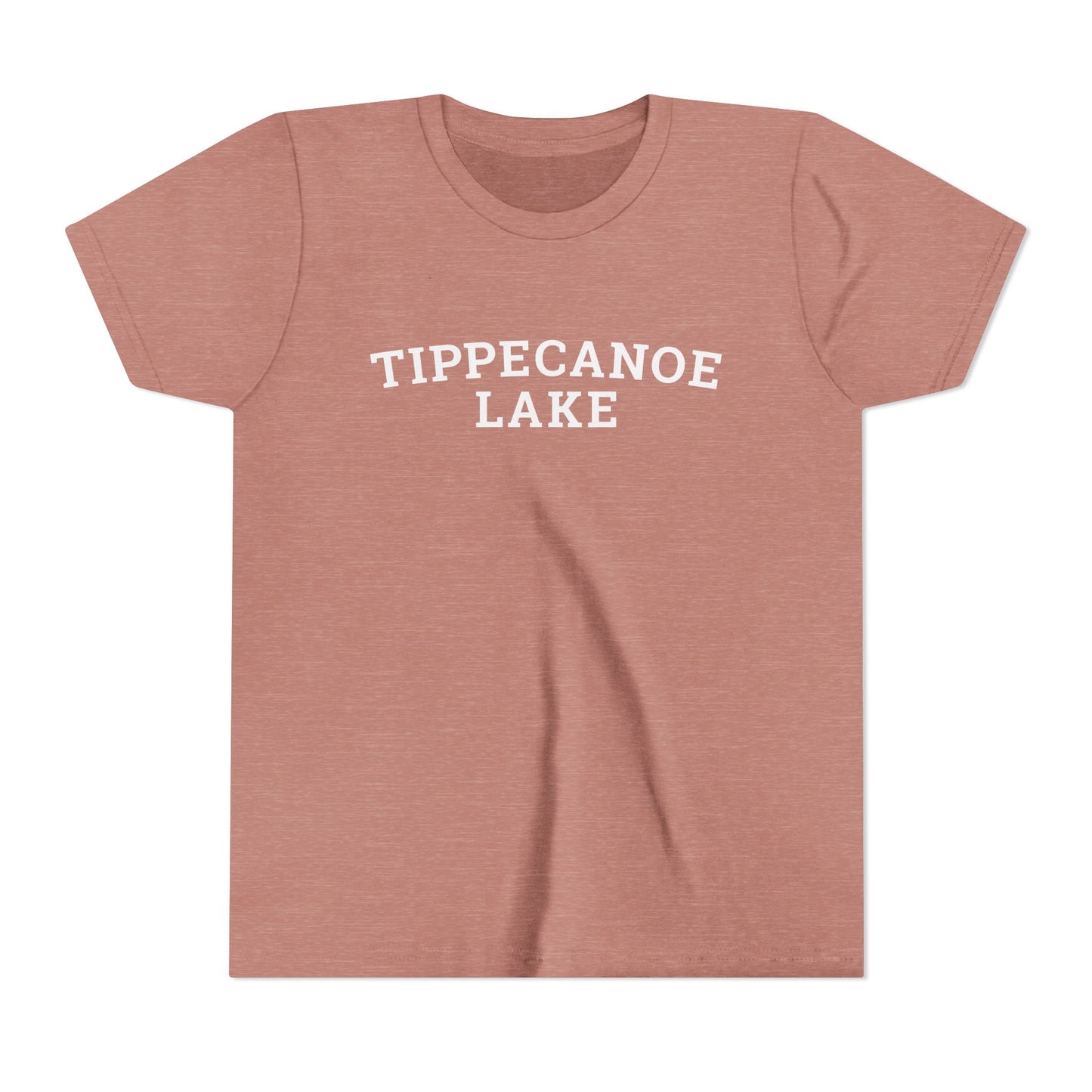 YOUTH Tippecanoe Lake Block Logo Short Sleeve Tee