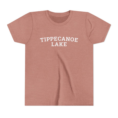 YOUTH Tippecanoe Lake Block Logo Short Sleeve Tee