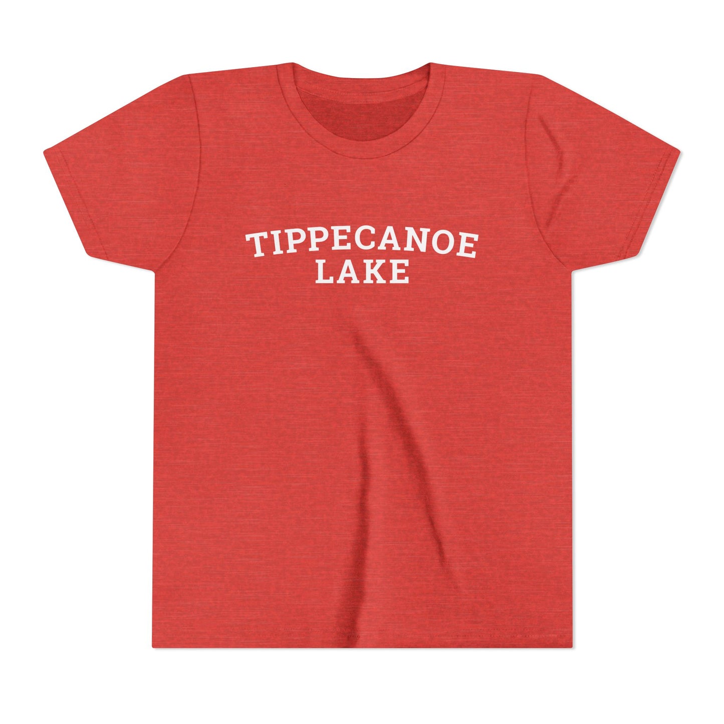 YOUTH Tippecanoe Lake Block Logo Short Sleeve Tee