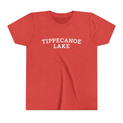 YOUTH Tippecanoe Lake Block Logo Short Sleeve Tee