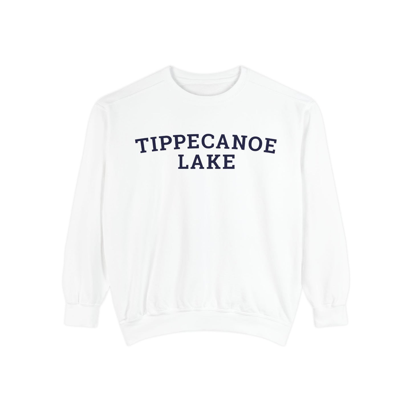 Tippecanoe Lake Block Logo Crewneck Sweatshirt - Unisex
