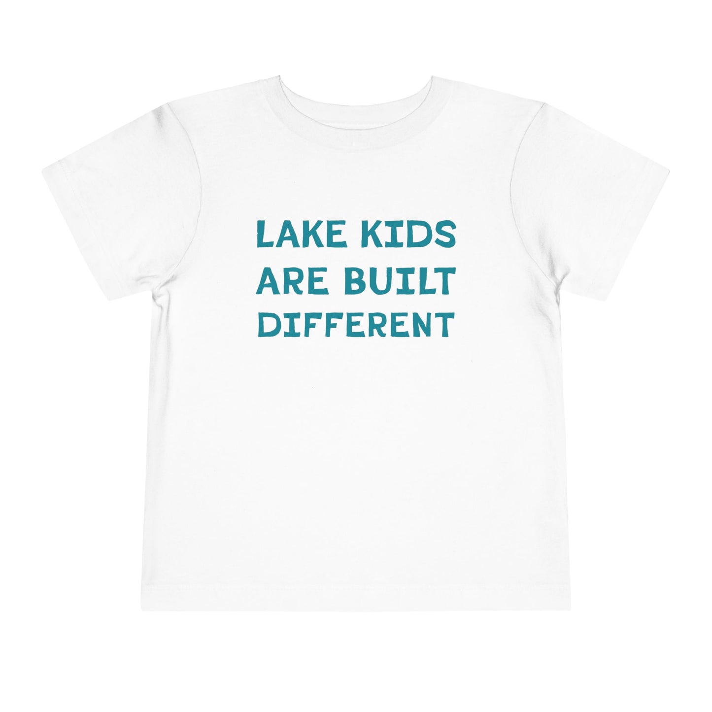TODDLER Lake Kids Are Built Different Short Sleeve Tee