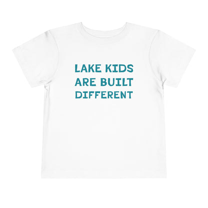 TODDLER Lake Kids Are Built Different Short Sleeve Tee