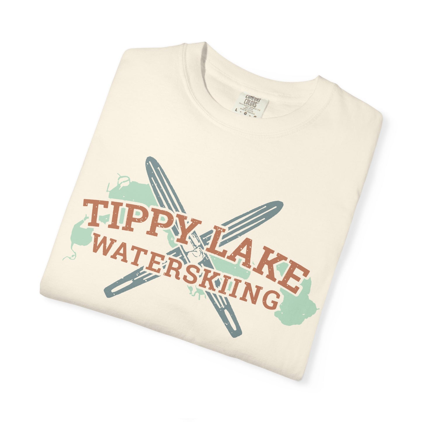 Tippy Lake Waterskiing Tee - Unisex