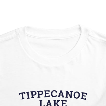 TODDLER Tippecanoe Lake Block Logo Short Sleeve Tee