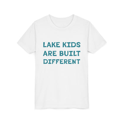 YOUTH Lake Kids Are Built Different Short Sleeve Tee