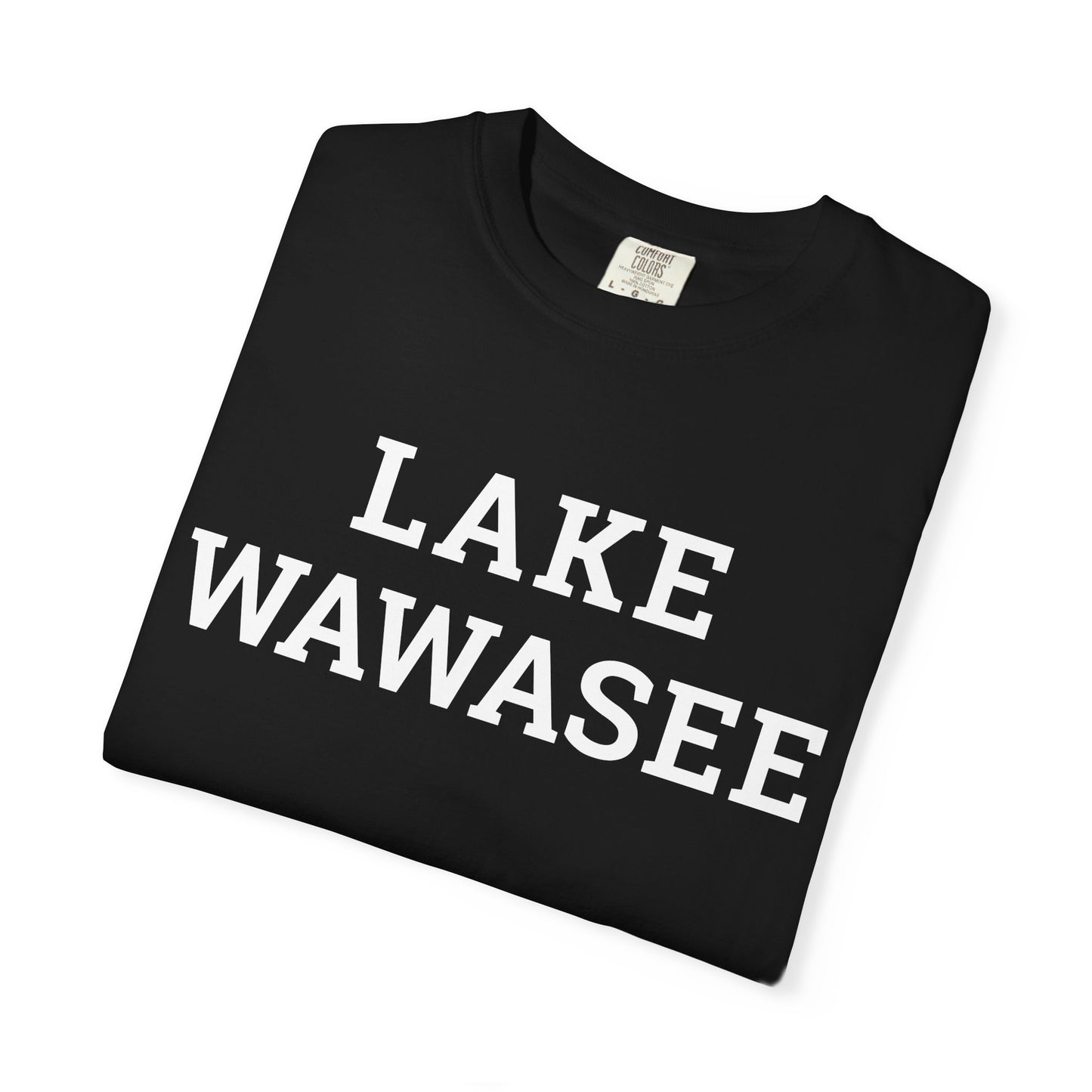 Lake Wawasee Block Logo Classic Tee - Unisex