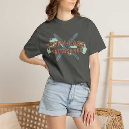 Tippy Lake Waterskiing Tee - Unisex