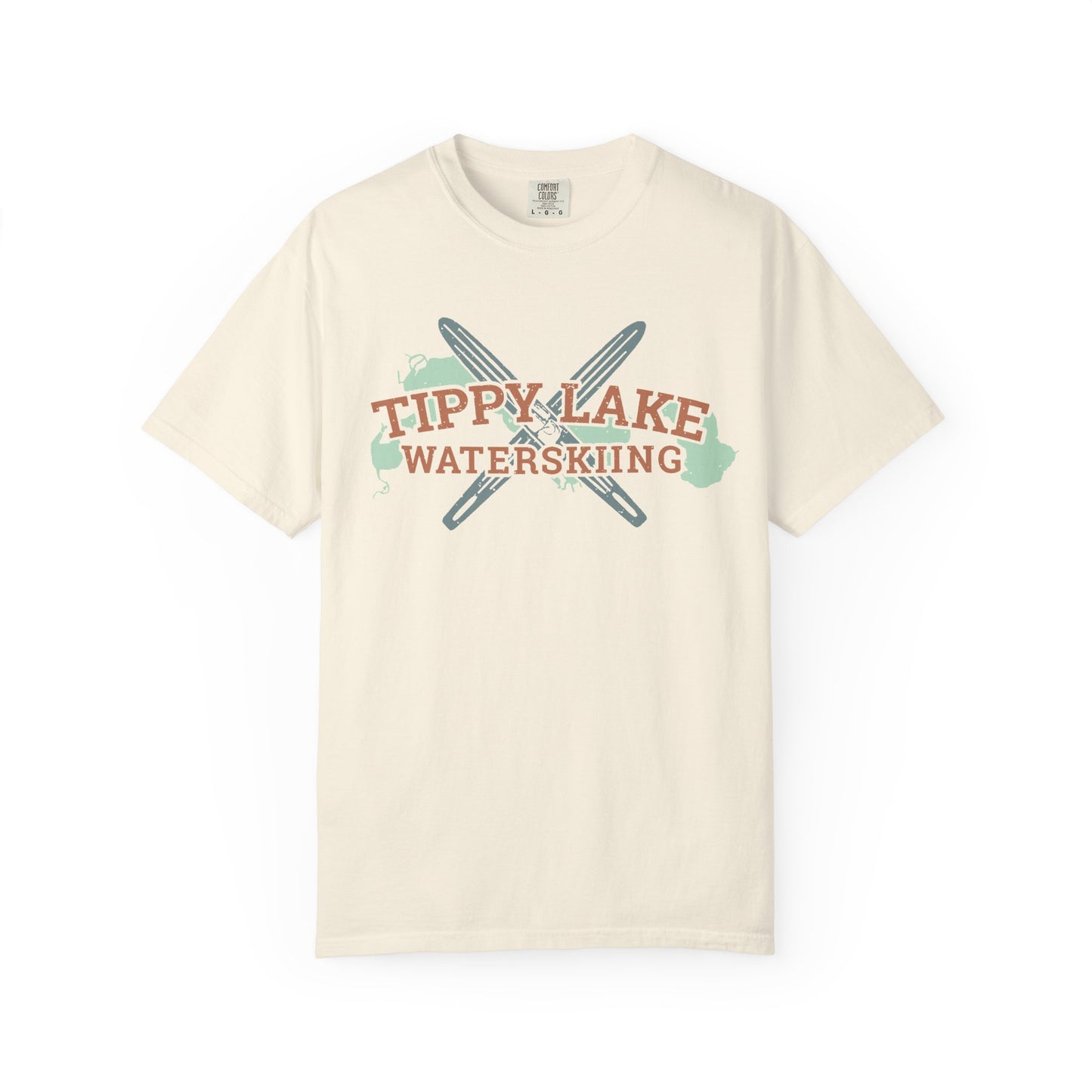 Tippy Lake Waterskiing Tee - Unisex