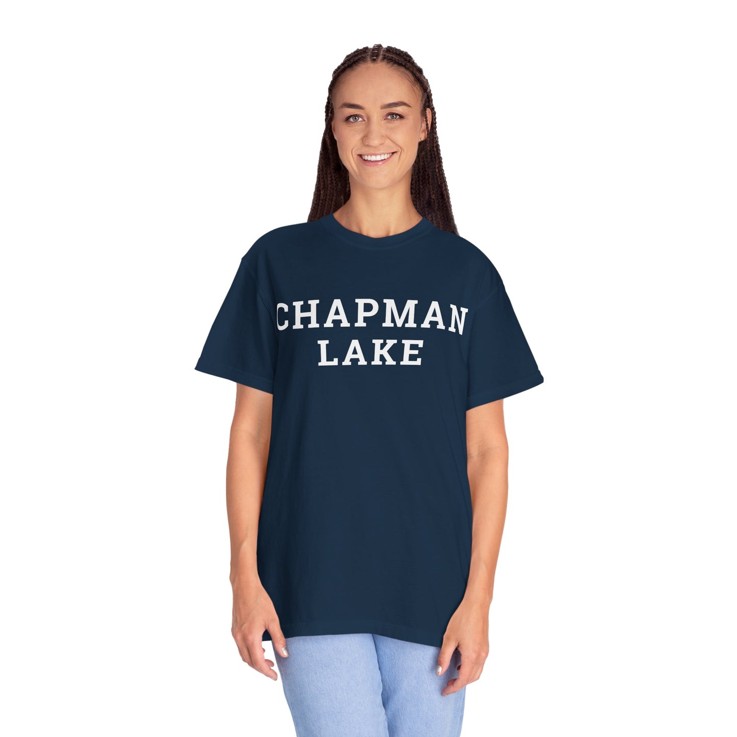 Chapman Lake Block Logo Classic Tee - Unisex