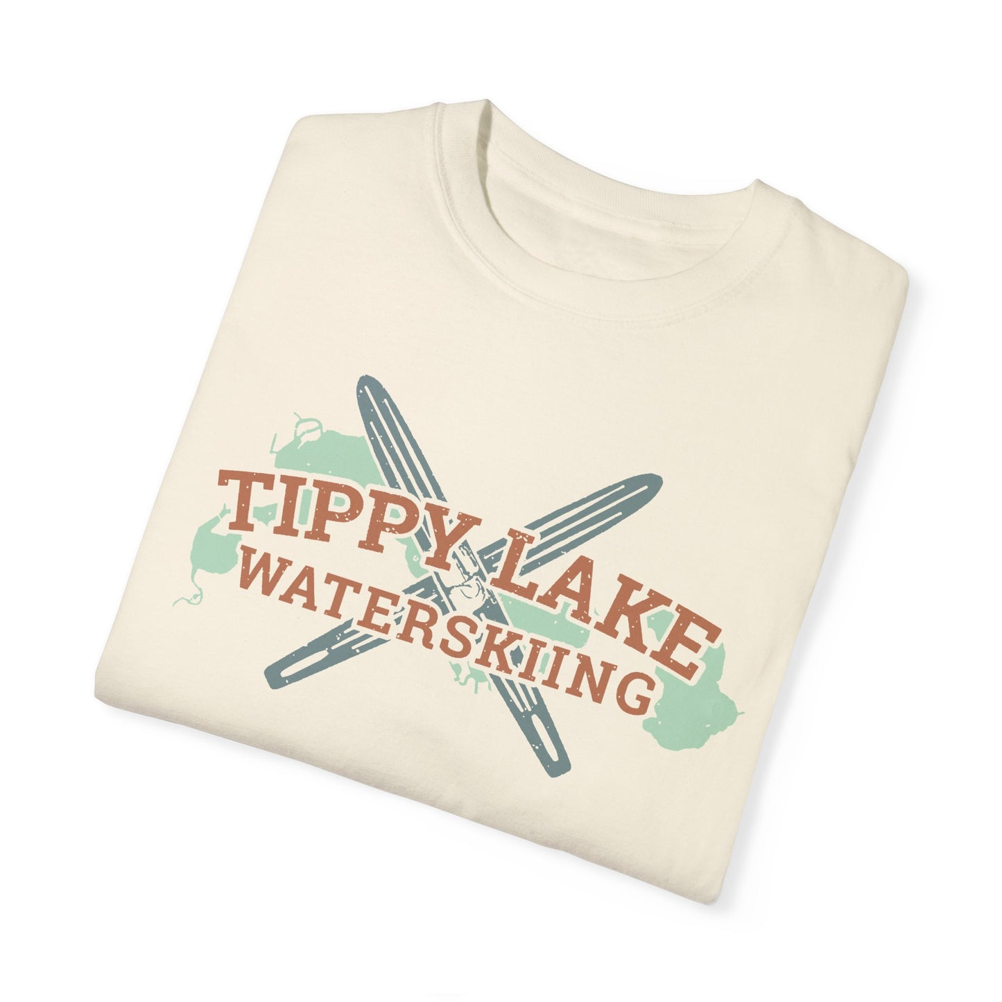 Tippy Lake Waterskiing Tee - Unisex