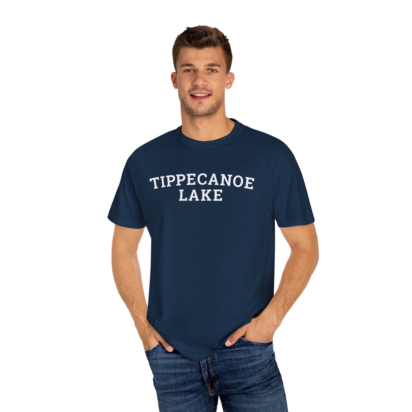 Tippecanoe Lake Block Logo Classic Tee - Unisex