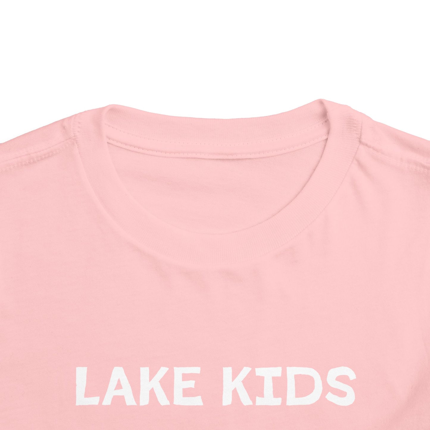 TODDLER Lake Kids Are Built Different Short Sleeve Tee