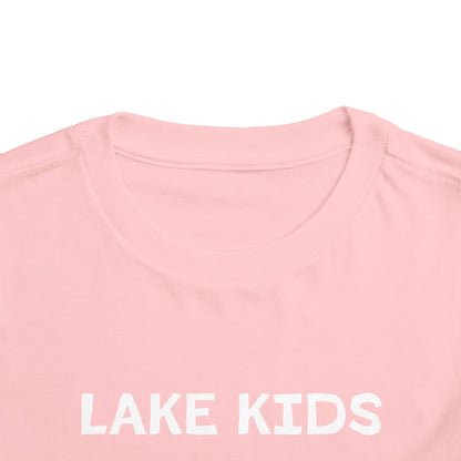 TODDLER Lake Kids Are Built Different Short Sleeve Tee