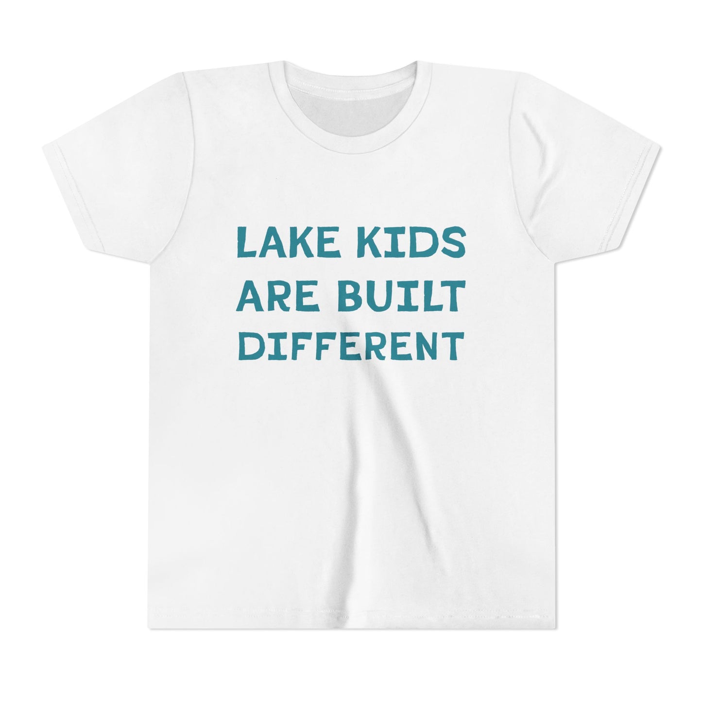 YOUTH Lake Kids Are Built Different Short Sleeve Tee
