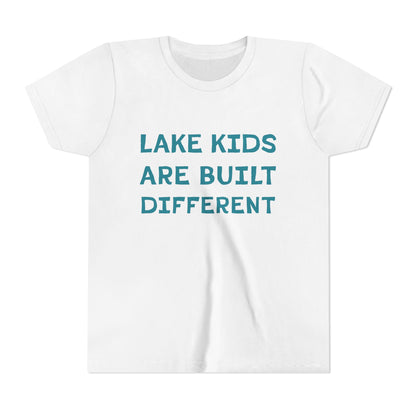 YOUTH Lake Kids Are Built Different Short Sleeve Tee