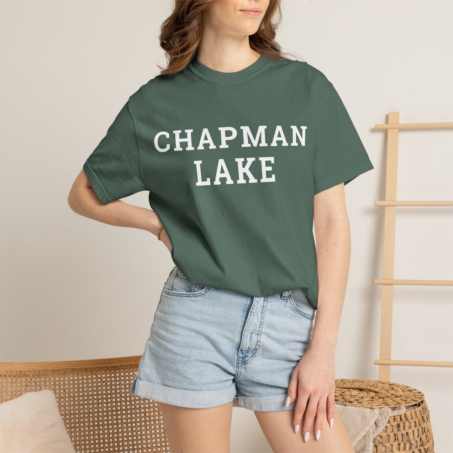 Chapman Lake Block Logo Classic Tee - Unisex