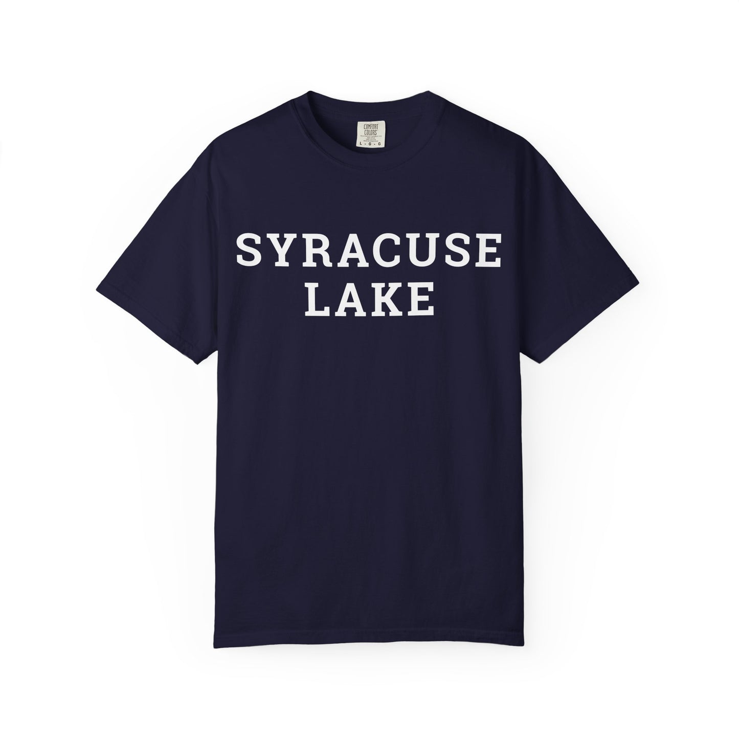 Syracuse Lake Block Logo Classic Tee - Unisex