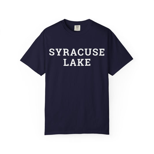 Syracuse Lake Block Logo Classic Tee - Unisex