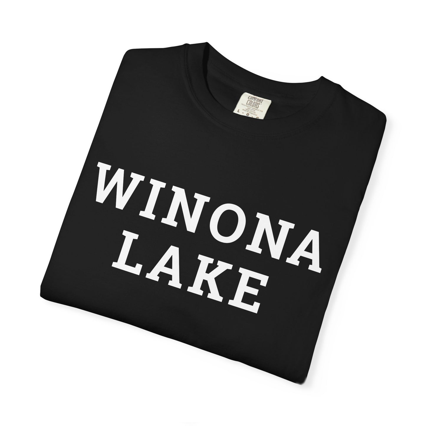 Winona Lake Block Logo Classic Tee - Unisex