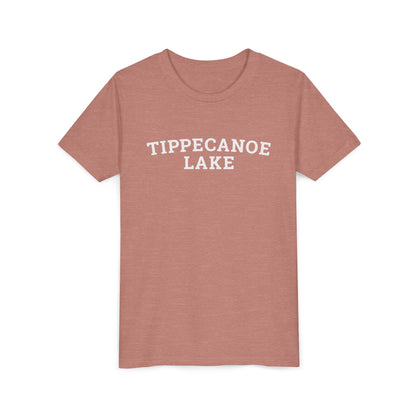 YOUTH Tippecanoe Lake Block Logo Short Sleeve Tee