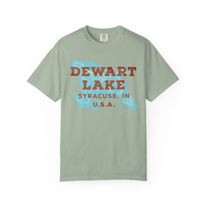 Dewart Lake Map Tee - Unisex