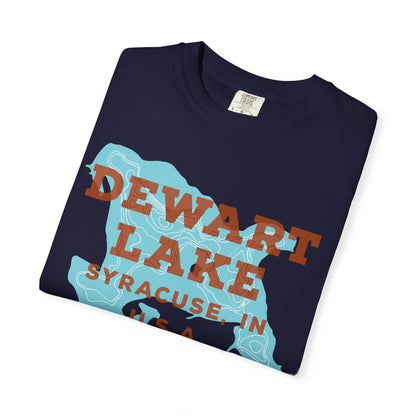 Dewart Lake Map Tee - Unisex