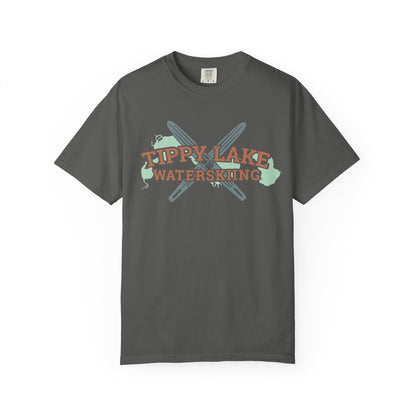 Tippy Lake Waterskiing Tee - Unisex