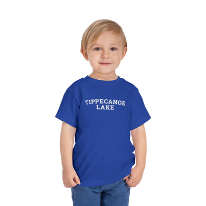 TODDLER Tippecanoe Lake Block Logo Short Sleeve Tee