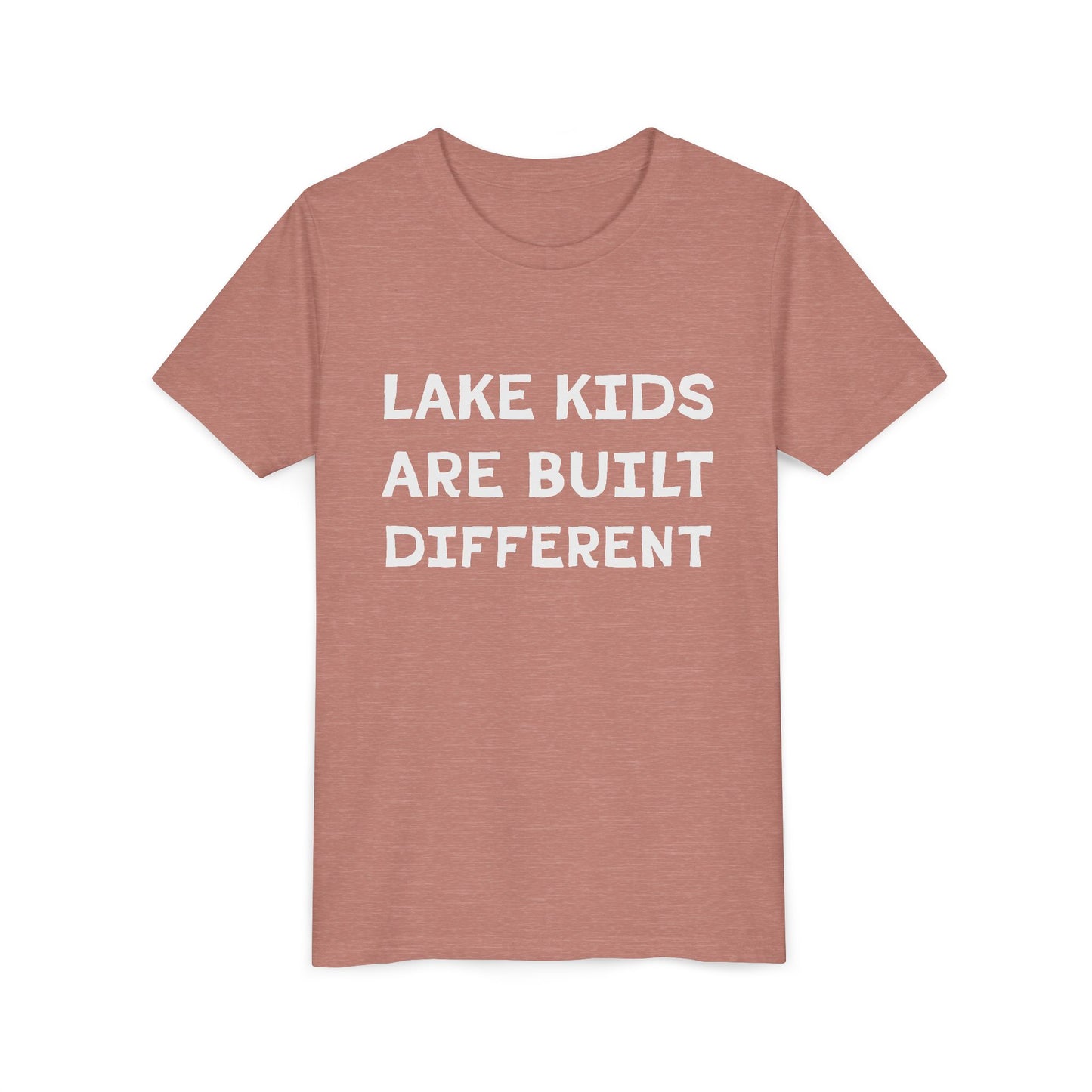 YOUTH Lake Kids Are Built Different Short Sleeve Tee