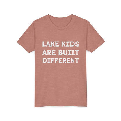 YOUTH Lake Kids Are Built Different Short Sleeve Tee