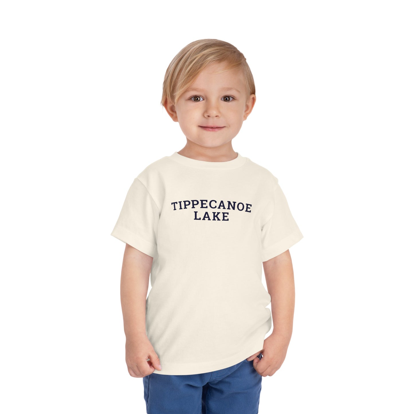 TODDLER Tippecanoe Lake Block Logo Short Sleeve Tee