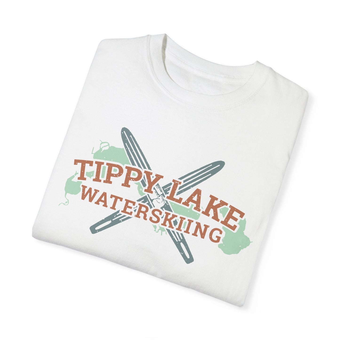 Tippy Lake Waterskiing Tee - Unisex