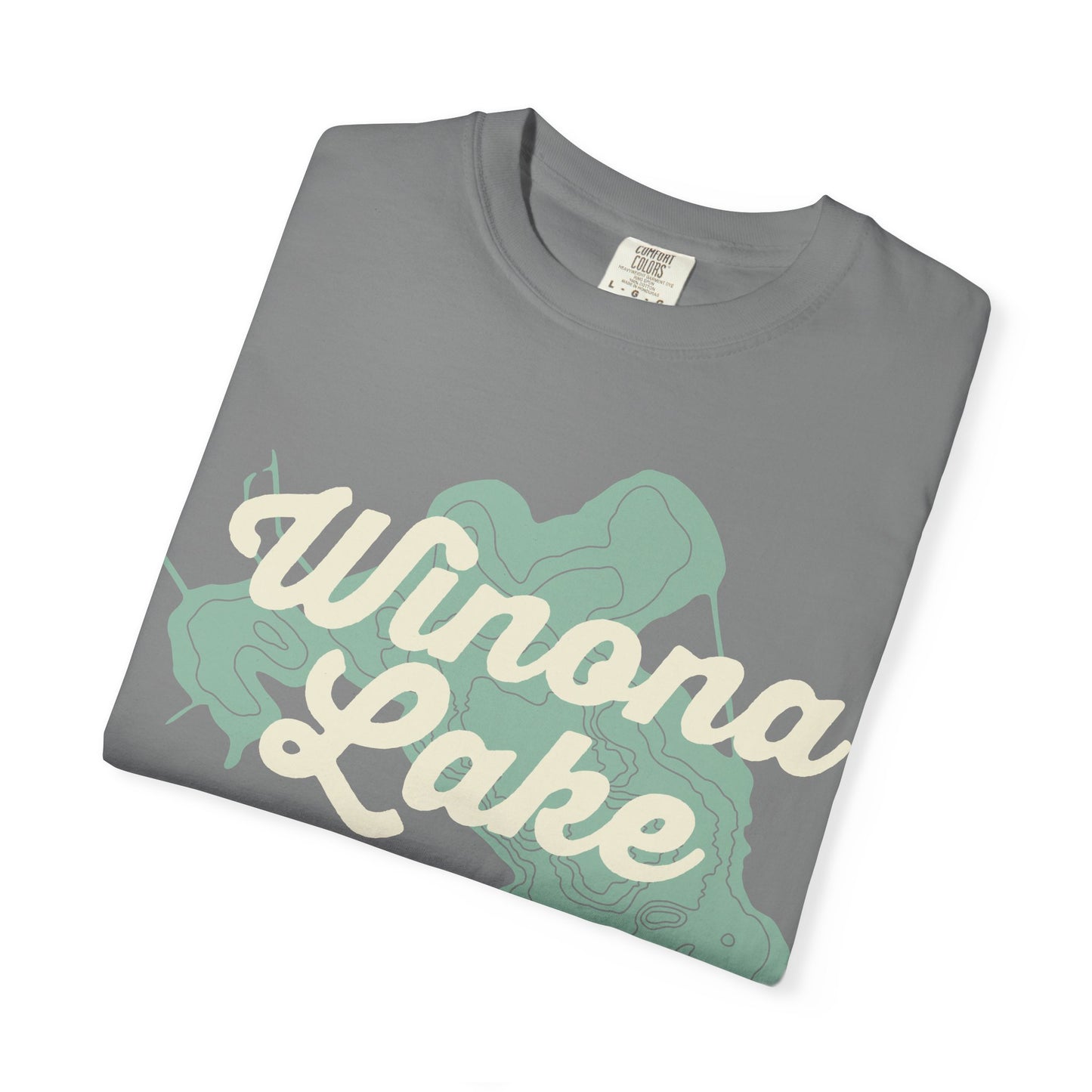 Winona Lake Vintage Map Classic Tee - Unisex