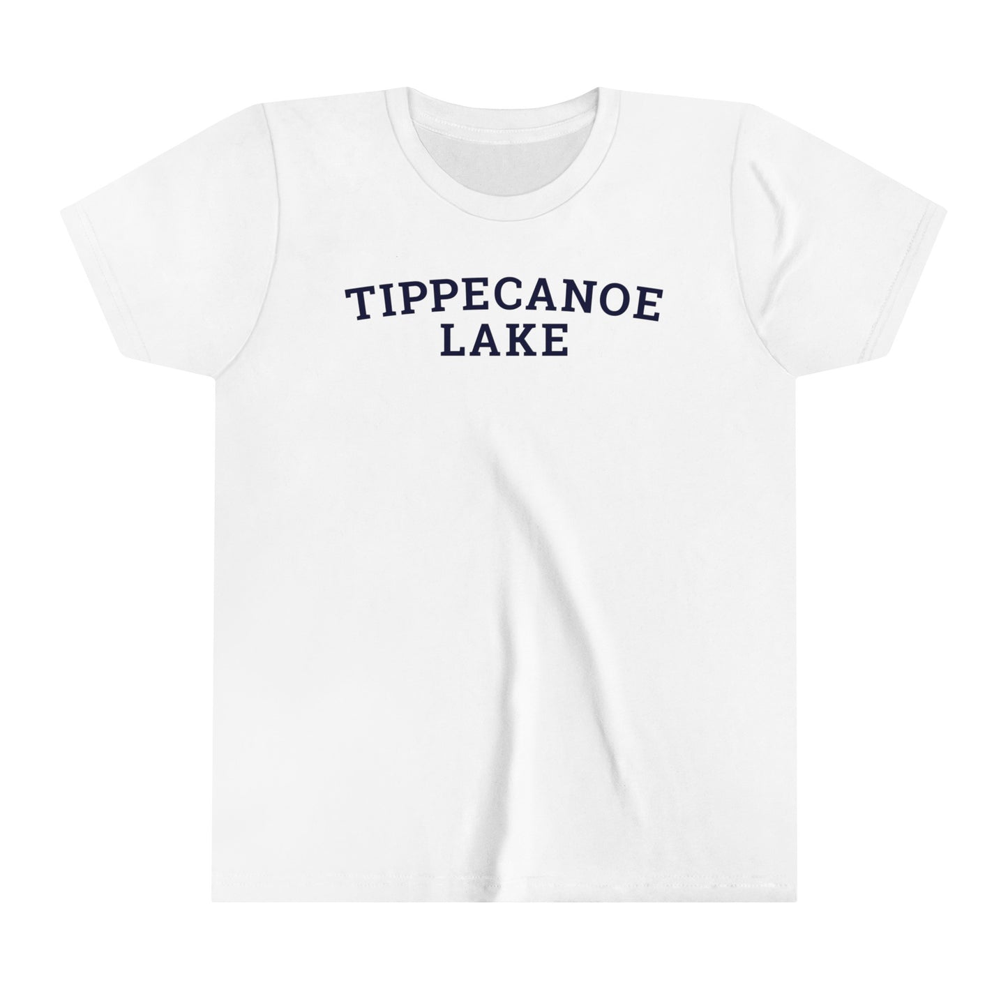 YOUTH Tippecanoe Lake Block Logo Short Sleeve Tee