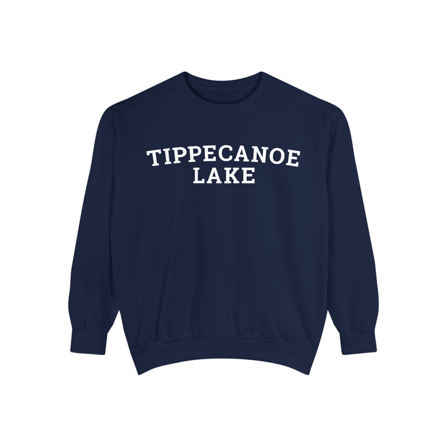 Tippecanoe Lake Block Logo Crewneck Sweatshirt - Unisex