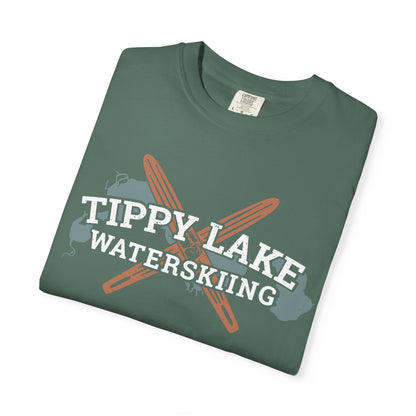 Tippy Lake Waterskiing Tee - Unisex