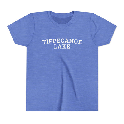 YOUTH Tippecanoe Lake Block Logo Short Sleeve Tee