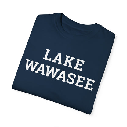 Lake Wawasee Block Logo Classic Tee - Unisex