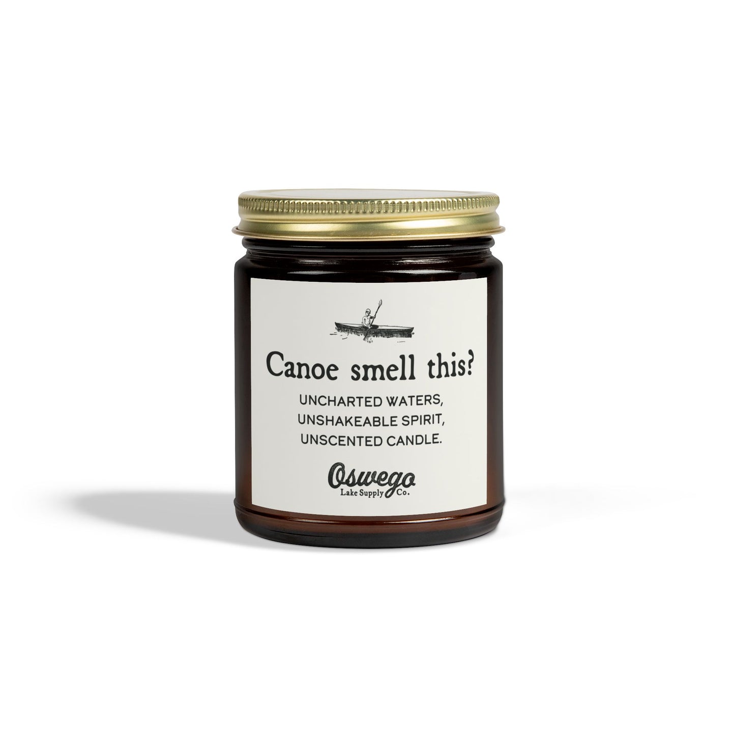 Canoe Smell This? Unscented Candle