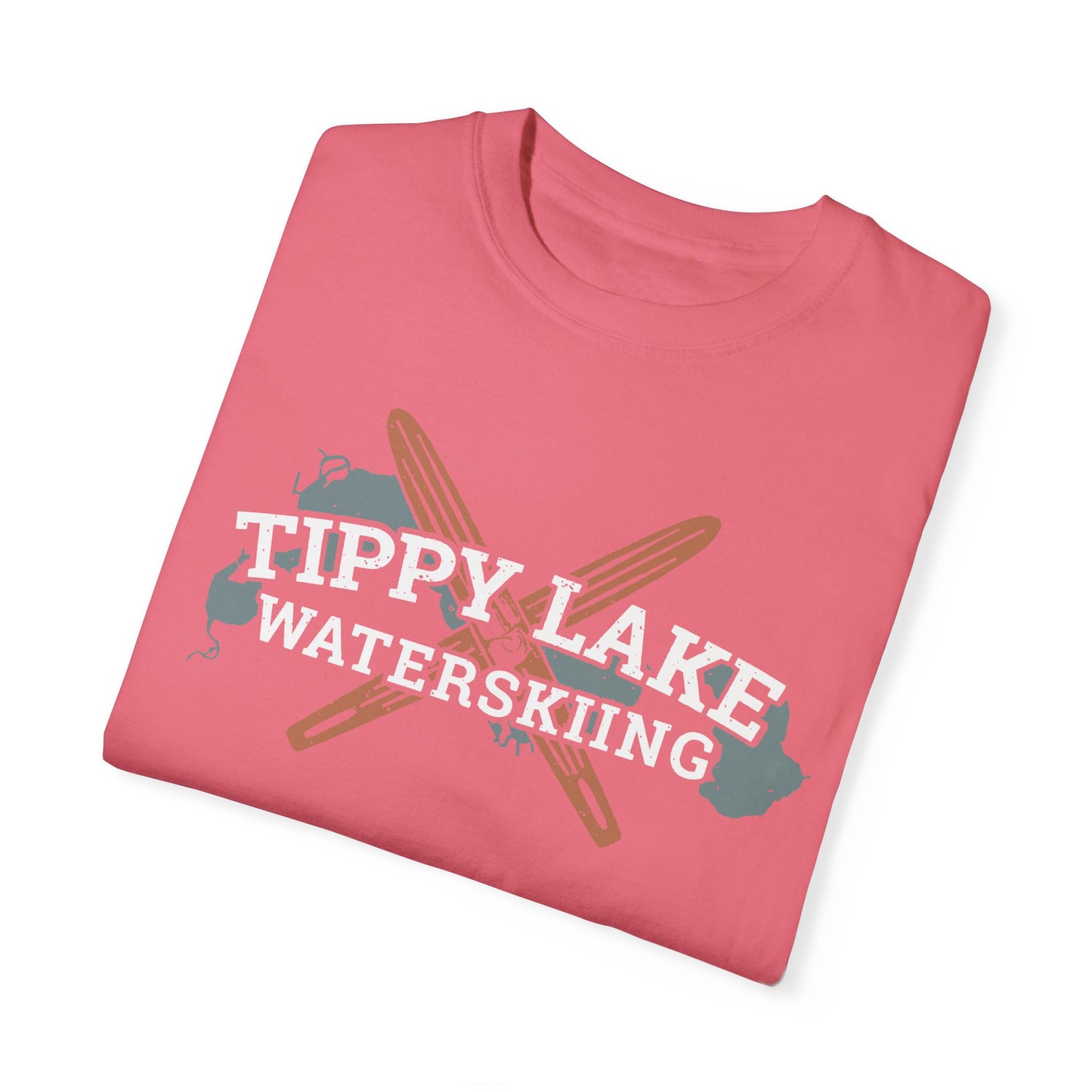 Tippy Lake Waterskiing Tee - Unisex