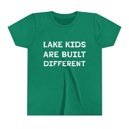 YOUTH Lake Kids Are Built Different Short Sleeve Tee