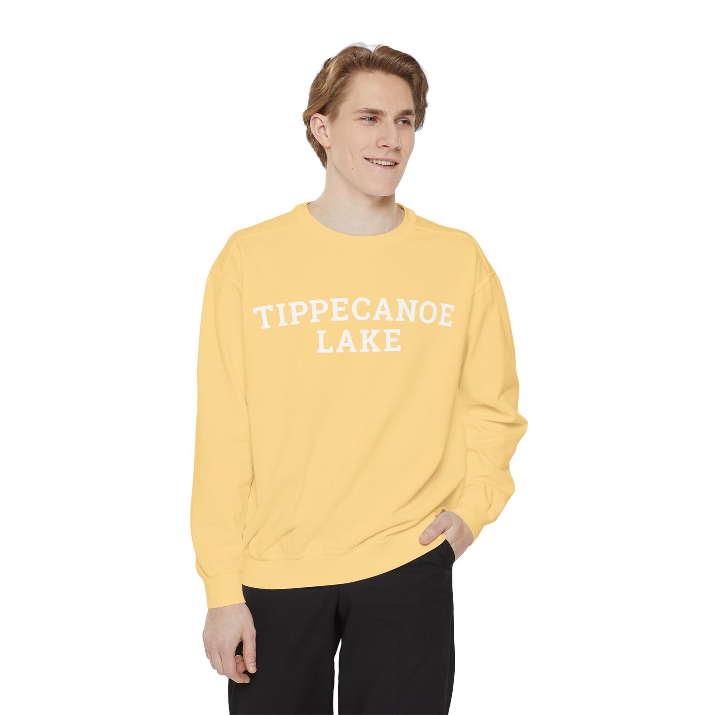 Tippecanoe Lake Block Logo Crewneck Sweatshirt - Unisex