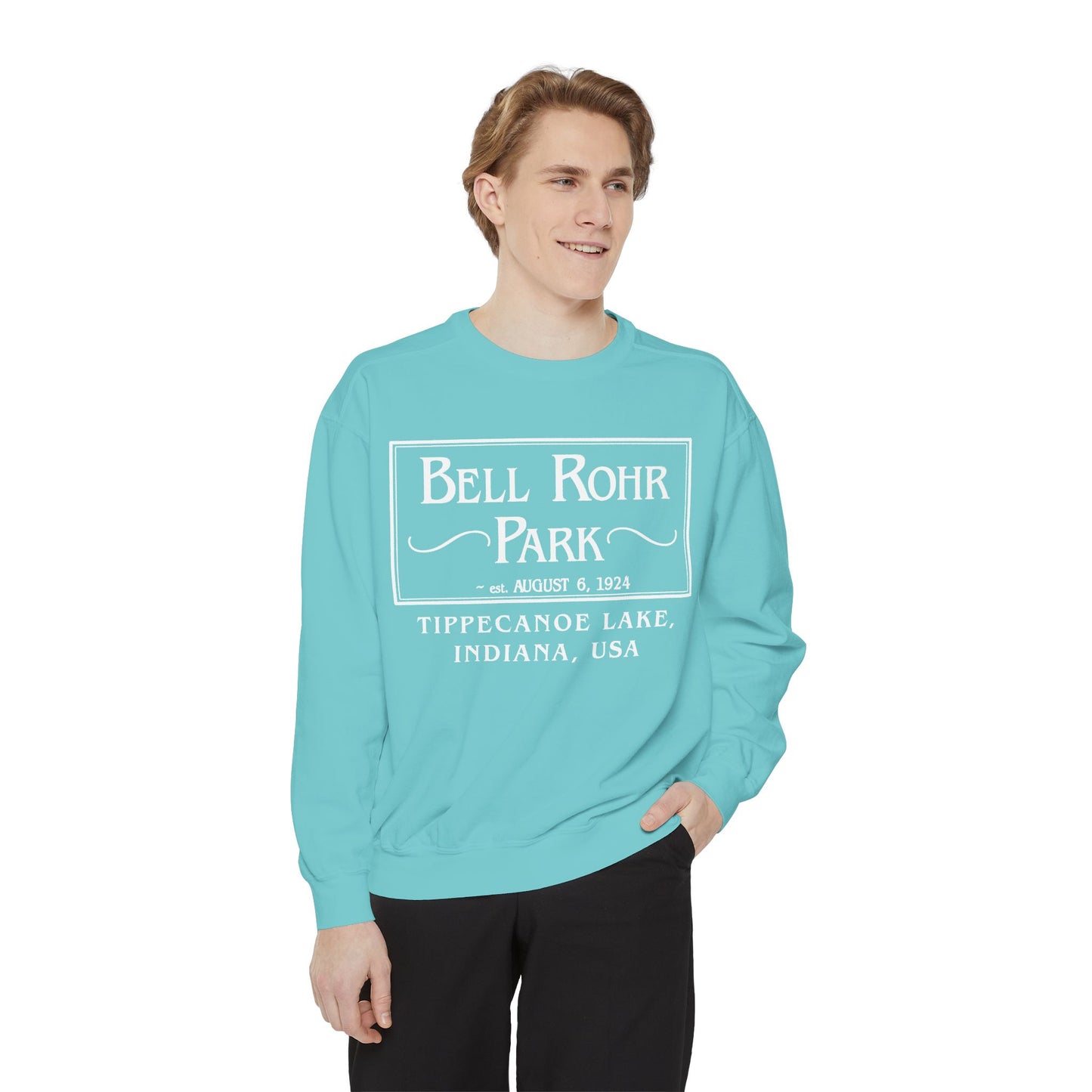 Bell Rohr Park Tippecanoe Lake Crewneck Sweatshirt - Unisex