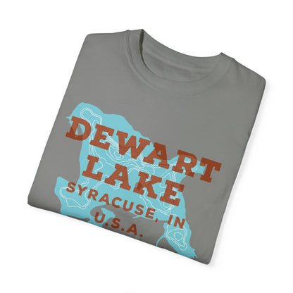 Dewart Lake Map Tee - Unisex