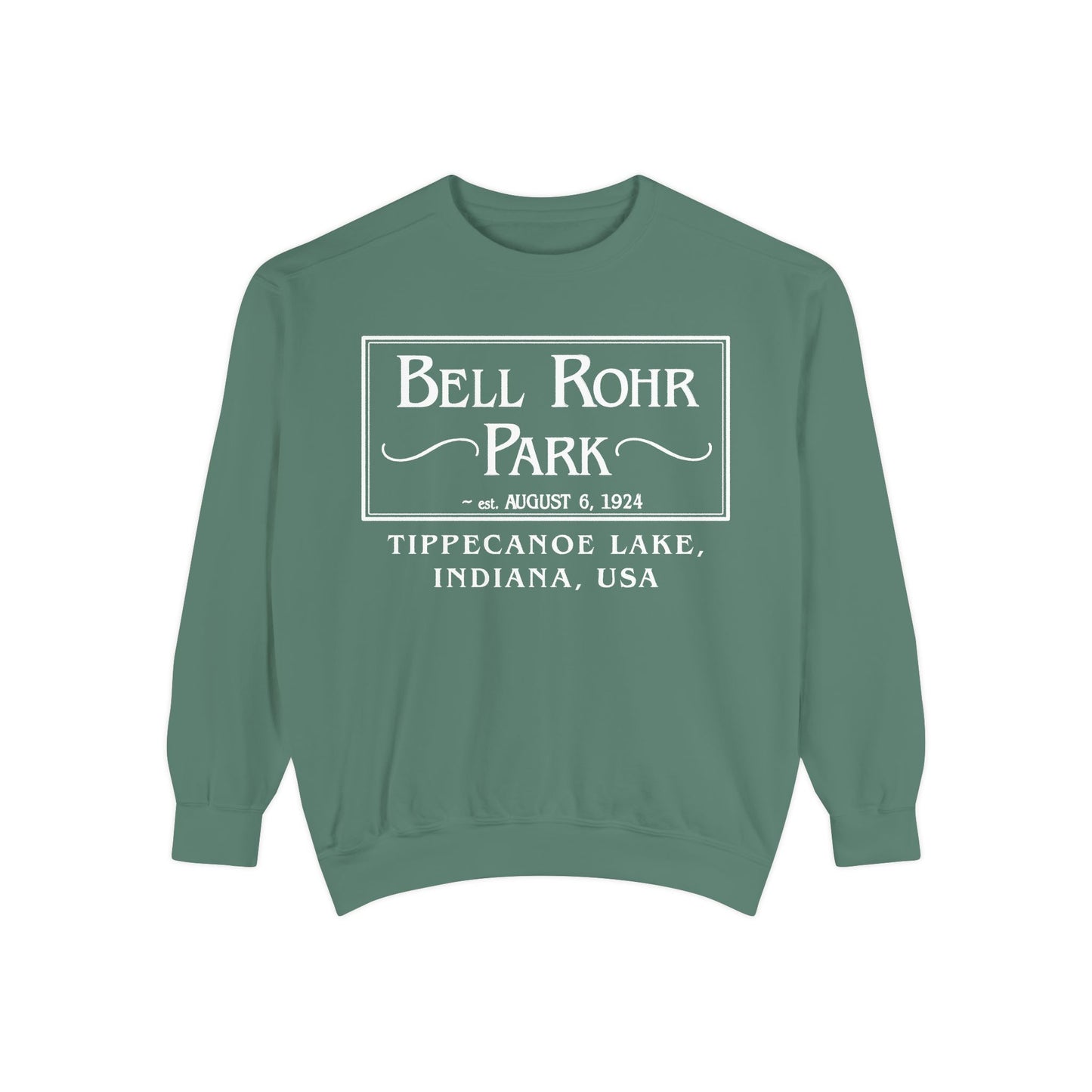 Bell Rohr Park Tippecanoe Lake Crewneck Sweatshirt - Unisex