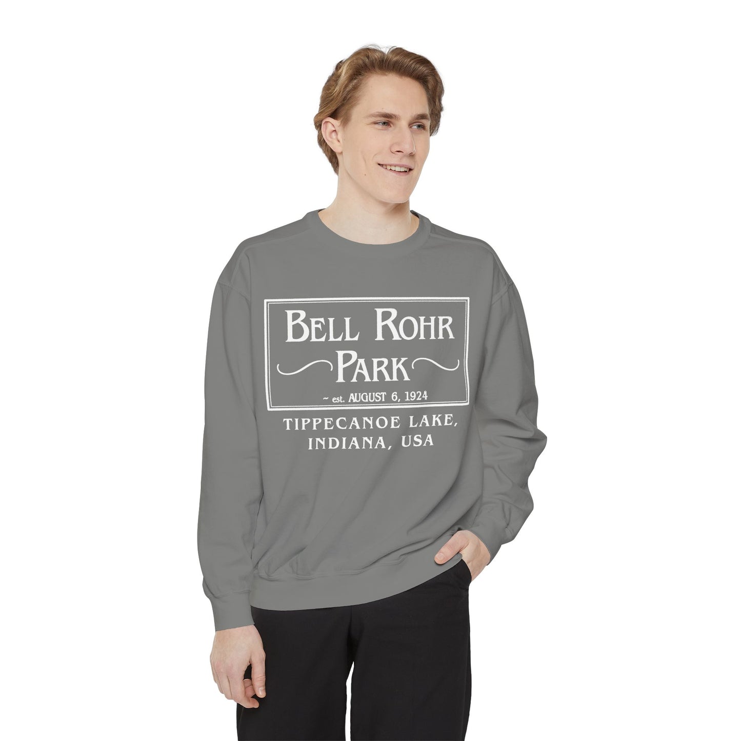 Bell Rohr Park Tippecanoe Lake Crewneck Sweatshirt - Unisex