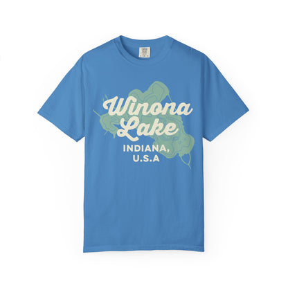 Winona Lake Vintage Map Classic Tee - Unisex