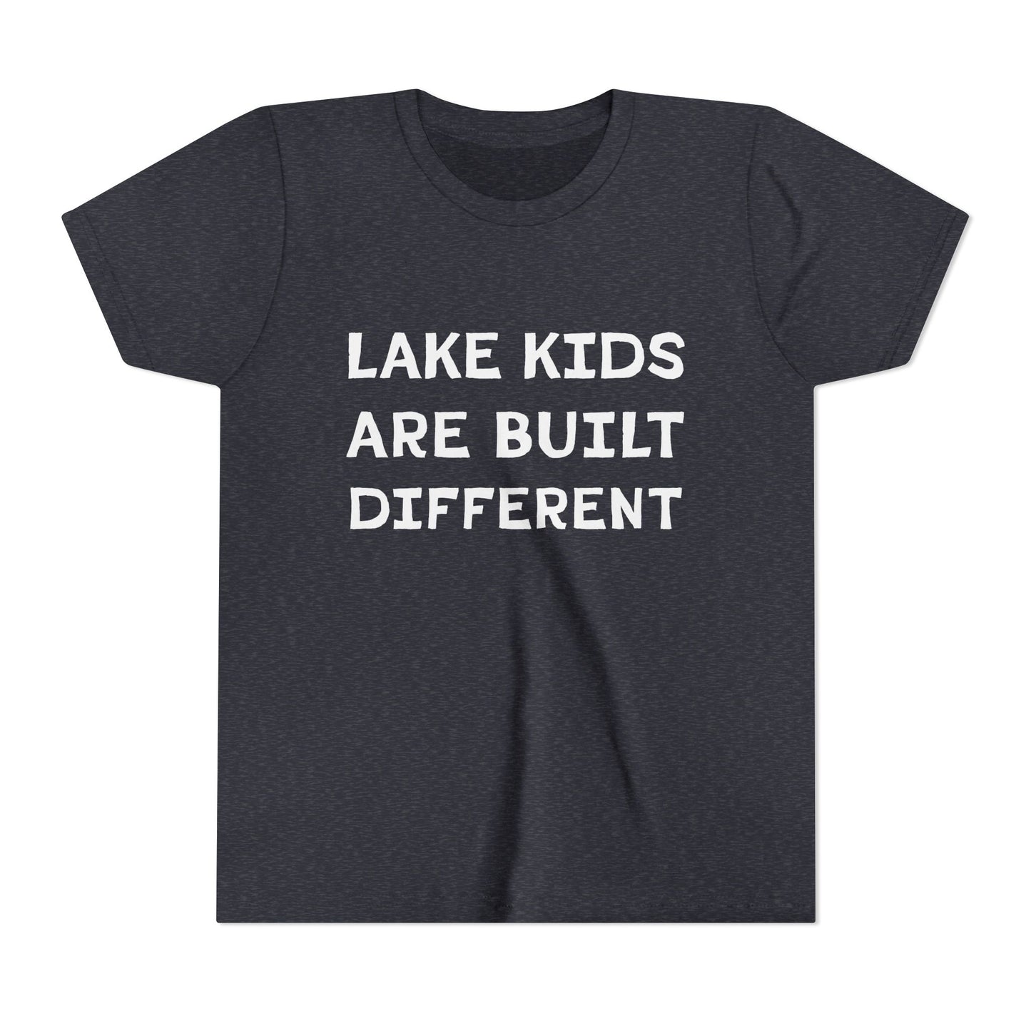 YOUTH Lake Kids Are Built Different Short Sleeve Tee